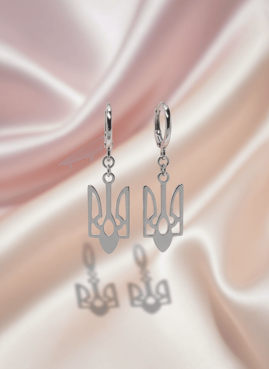 Paauksuoti auskarai (rodžiu dengtas).