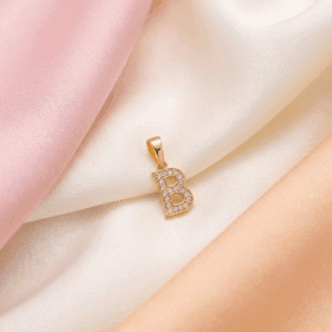 Paauksuotas pakabukas su fianitais