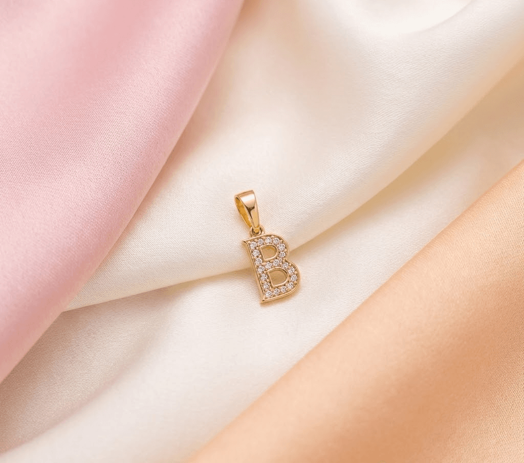 Paauksuotas pakabukas su fianitais